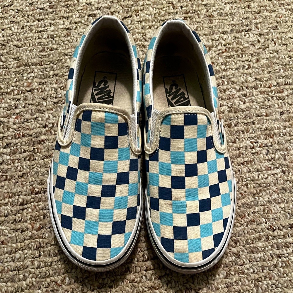 Checked vans